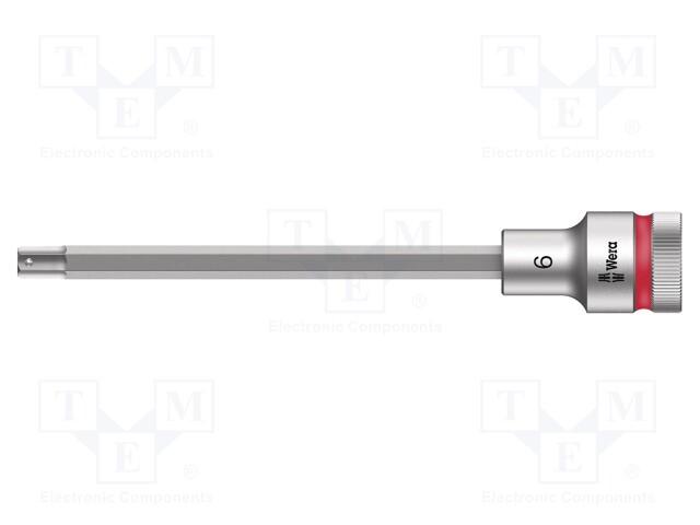 Key; Hex-Plus hexagon keys,socket spanner; HEX 6mm; 1/2"; 140mm