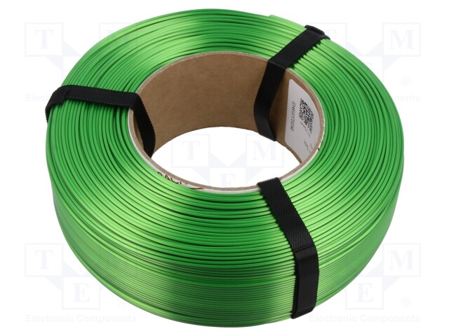 Filament: PLA Magic Silk; 1.75mm; mistic green; 195÷225°C; 1kg