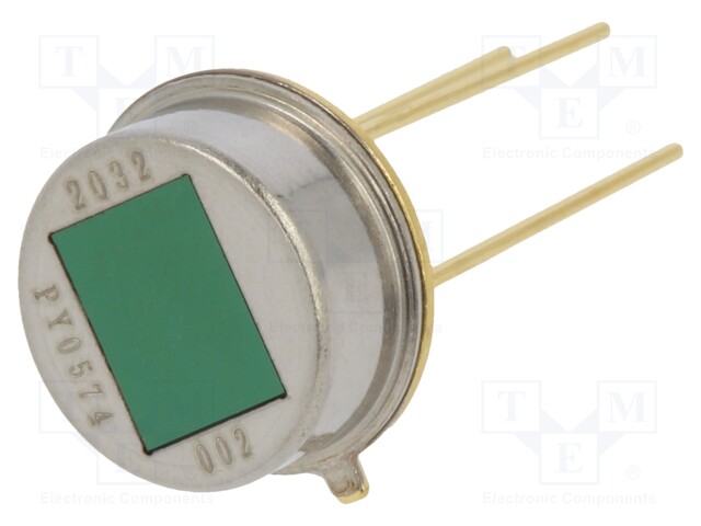 Sensor: infrared detector; 2.7÷8VDC; Output conf: analogue