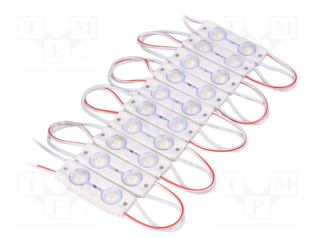 LED; white cold; 6000-8000K; 44lm; 160°; No.of diodes: 1; 40mA; 12V