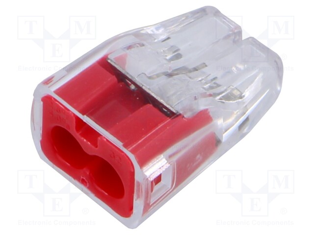 Quick splice; spring clamp; 0.75÷4mm2; 600V; 32A; for cable