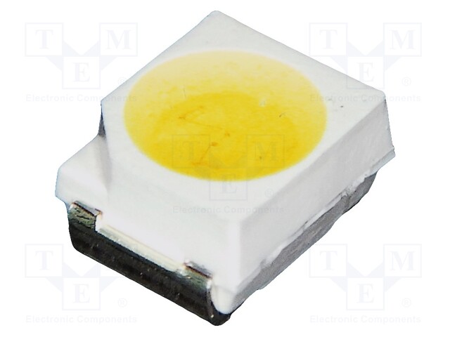 LED; SMD; PLCC2; white; 2100÷3801mcd; 120°; 20mA; 2.8÷3.4V; 100mW