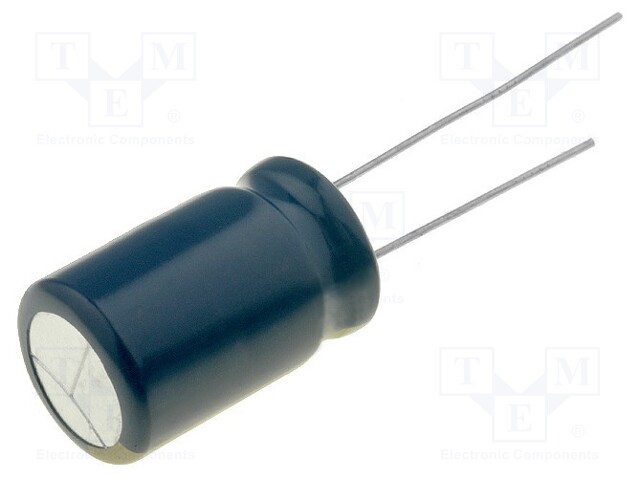 Capacitor: electrolytic; low impedance; THT; 470uF; 50VDC; ±20%