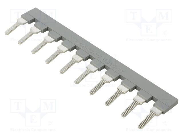Rail mounted connector EB10-15-11