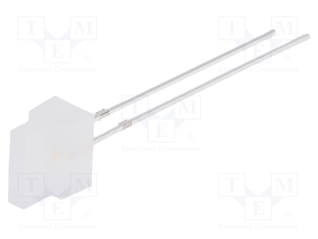 LED; rectangular; 1.8x7.05mm; white warm; 330÷500mcd; 30°; 20mA