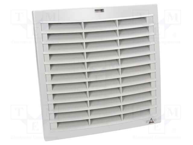 Fan: AC; axial; 727m3/h; 63dBA; IP54; Len: 300mm; Cutout: 291x291mm