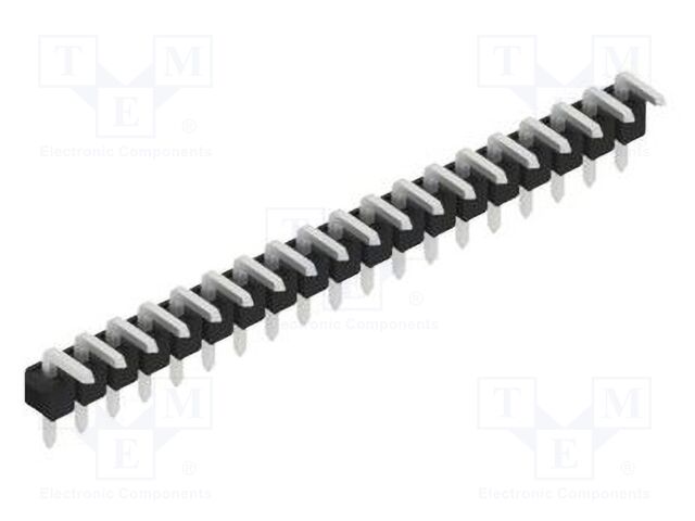 Connector: pin strips; pin header; male; PIN: 19; 2.54mm; THT; 1x19