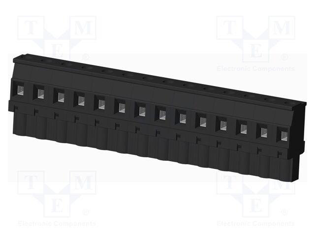 Connector: pluggable terminal block; plug; female; angled 90°