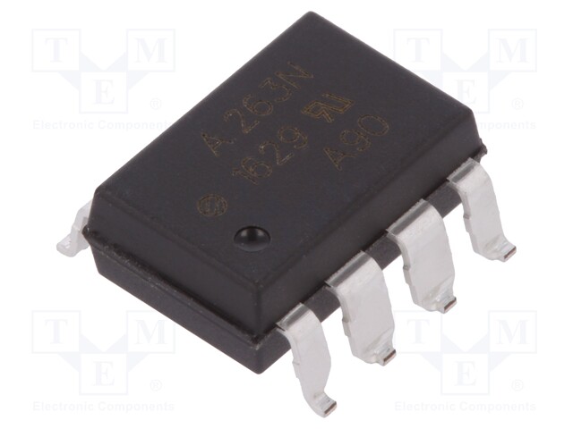 Optocoupler; SMD; Channels: 2; Out: gate; 5kV; Gull wing 8; 15kV/μs