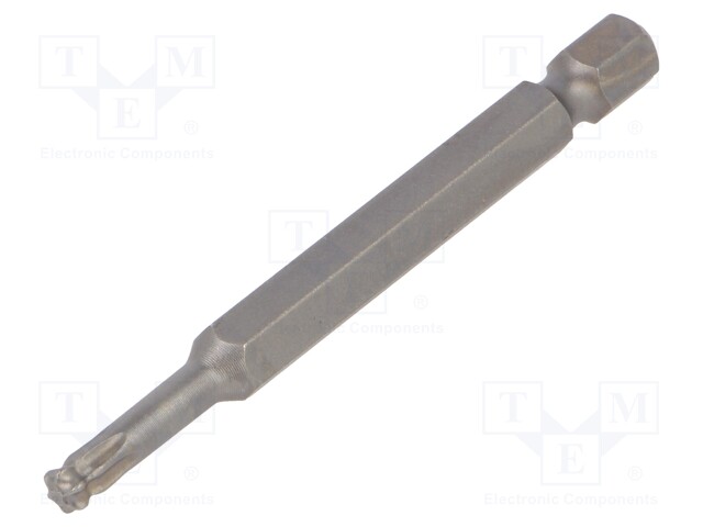 Screwdriver bit; Torx®,spherical; T27; Overall len: 50mm