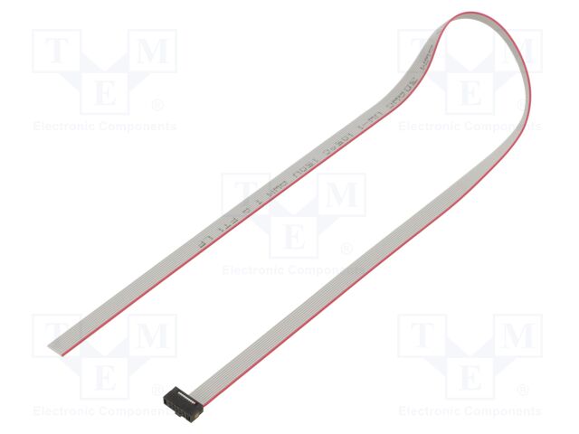 Ribbon cable with IDC connectors; Tape ph: 0.64mm; 406.4mm