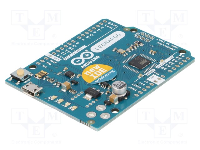 Dev.kit: Arduino; GPIO,I2C,PWM,UART; ICSP,USB B micro,supply