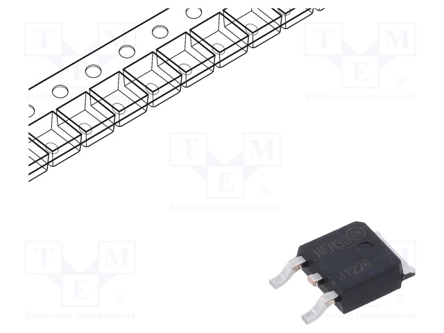 Transistor: NPN; bipolar; 100V; 8A; 1.75W; DPAK