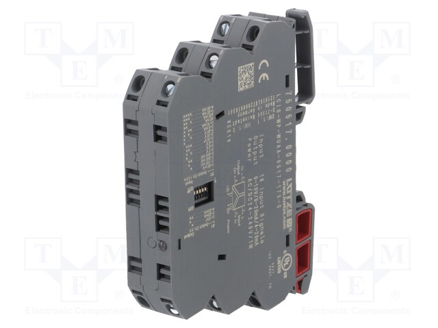 Converter: analog signals; DIN; Usup: 24÷240VDC; IP20; -25÷60°C