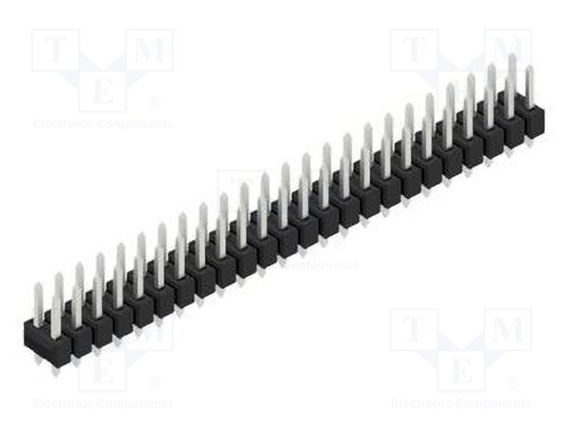 Connector: pin strips; pin header; male; PIN: 48; 2.54mm; THT; 2x24
