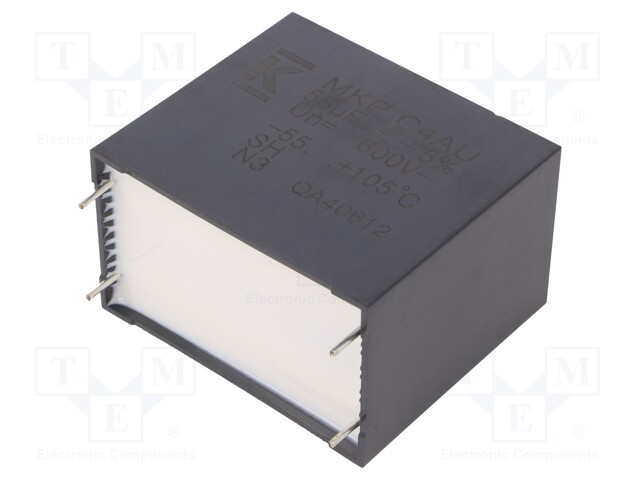 Capacitor: polypropylene; DC-Link; 55uF; ESR: 3.6mΩ; THT; ±5%; 26.4A