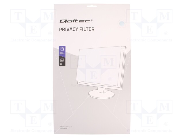 Privacy filter; natural (transparent); D: 0.5mm; 23.8"