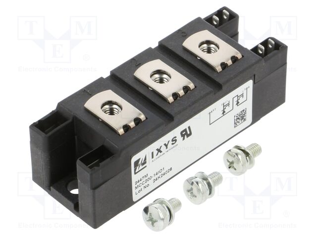 Module: thyristor; double series; 1.4kV; 216A; Y4-M6; Ufmax: 1.52V