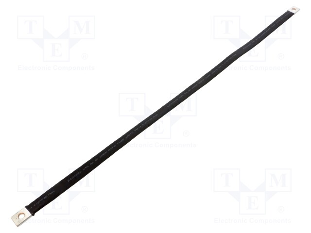 Braids; tape; 10mm2; Ø1: 7mm; Ø2: 7mm; L: 500mm; max.105°C; 20kV/mm