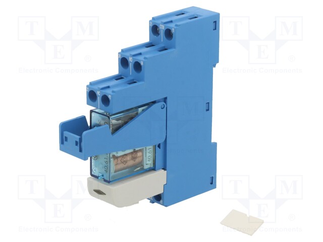 Relay: interface; SPDT; Ucoil: 24VDC; 16A; DIN; Variant: Relay set