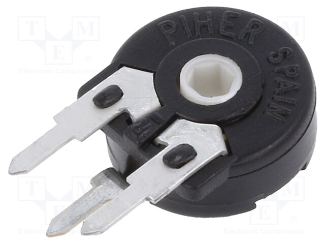 Potentiometer: mounting; single turn,vertical; 100kΩ; 150mW; ±20%