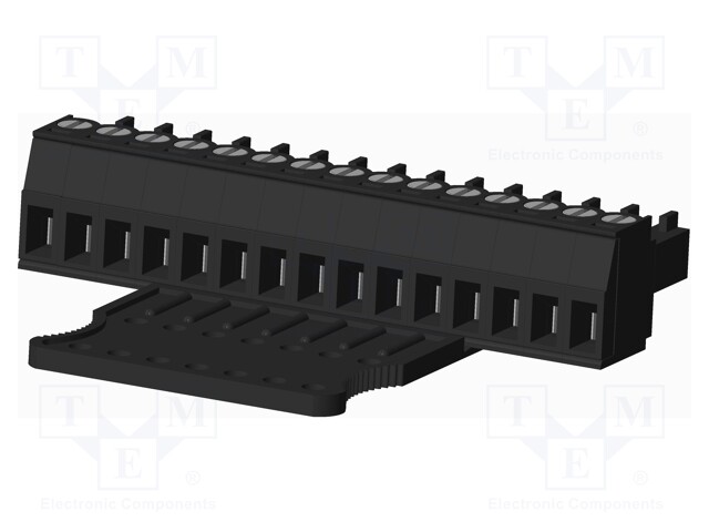 Connector: pluggable terminal block; plug; female; straight; 300V