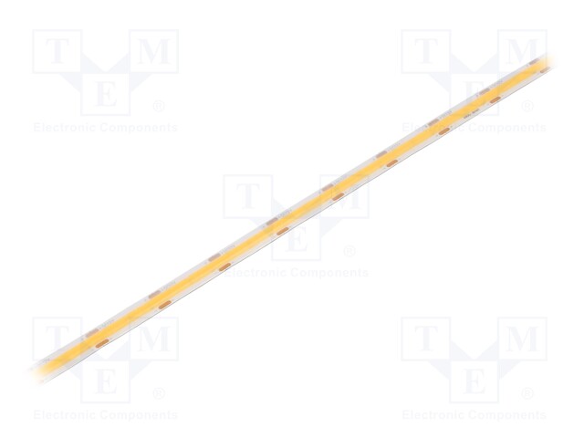 COB LED tape; white warm; 12V; LED/m: 480; 8mm; IP20; 8W/m; bendable