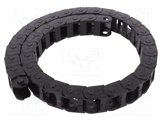 Cable chain; Series: E14; Bend.rad: 28mm; L: 1006mm; Int.width: 25mm