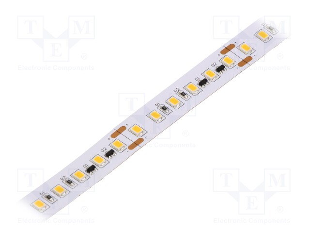 LED tape; white warm; 2835; 24V; LED/m: 120; 12mm; white PCB; 120°