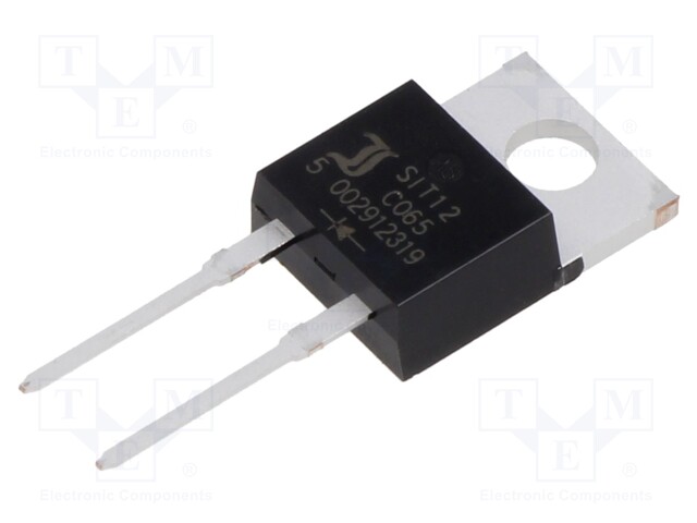 Diode: Schottky rectifying; SiC; THT; 650V; 12A; TO220AC; tube