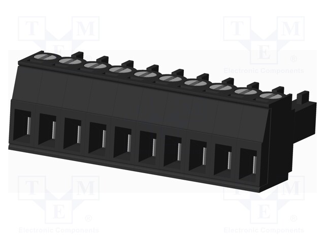 Connector: pluggable terminal block; plug; female; straight; 300V