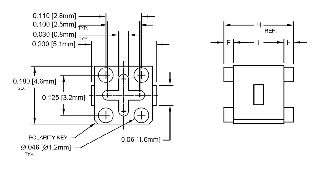 Spacer sleeve; LED; ØLED: 3mm,5mm; L: 1.5mm; natural; UL94V-2; T: 1mm