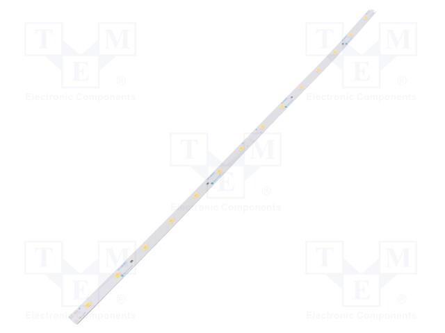 LED strip; 24V; white warm; W: 10mm; L: 480mm; CRImin: 80; 120°; D: 3mm