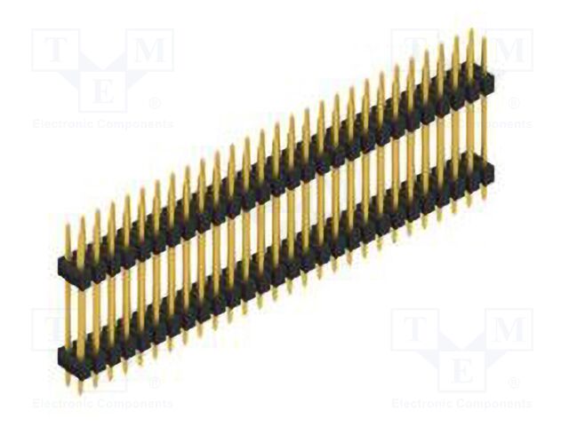 Connector: pin strips; pin header; male; PIN: 56; 2.54mm; THT; 2x28