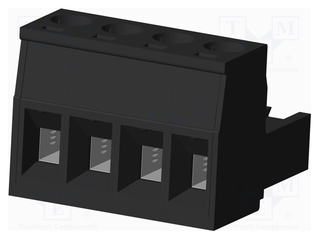 Connector: pluggable terminal block; plug; female; straight; 5mm