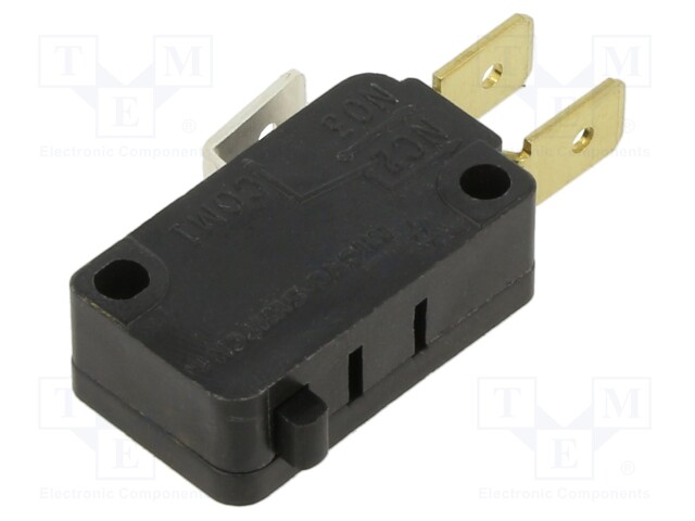 Microswitch SNAP ACTION; without lever; SPDT; 10A/250VAC; Pos: 2