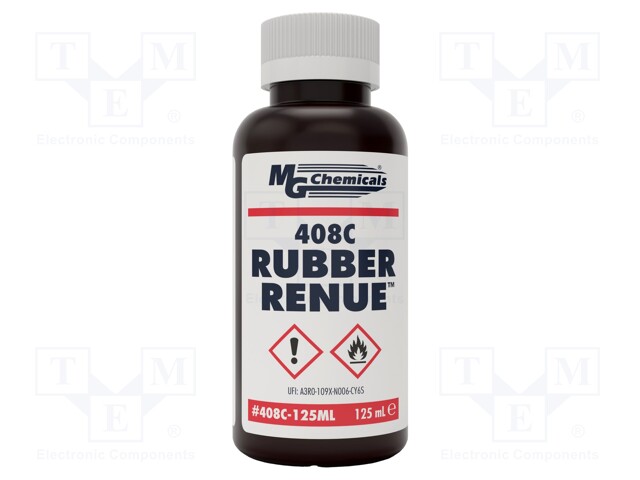 Rubber renue; liquid; 125ml; 0.86g/cm3; Signal word: Danger