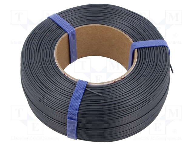 Filament: PCTG; 1.75mm; grey; 240÷270°C; 1kg; Table temp: 60÷80°C