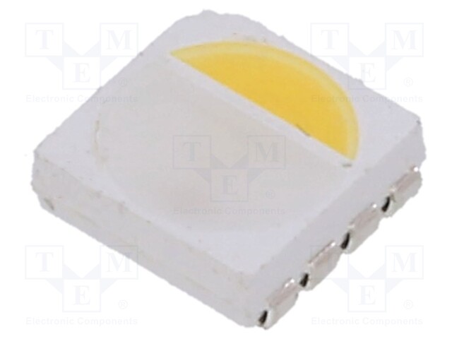 Power LED; RGBW; 115°; 20mA; Pmax: 400mW; 5x5x1.6mm; Case: 5050; SMD