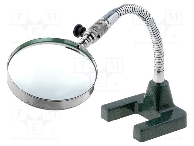 Desk magnifier; Mag: x2; Lens diam: 89mm