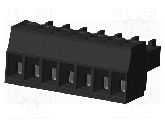 Connector: pluggable terminal block; plug; female; straight; 300V