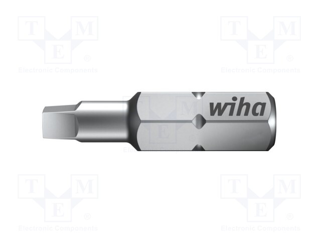 Screwdriver bit; square; #2; Overall len: 25mm; 2pcs.