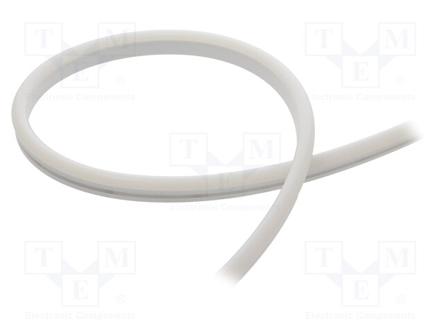 NEON LED tape; white cold; 24V; LED/m: 120; 8mm; IP65; 6W/m