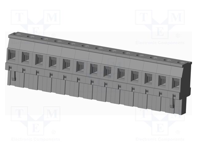 Connector: pluggable terminal block; plug; female; angled 90°