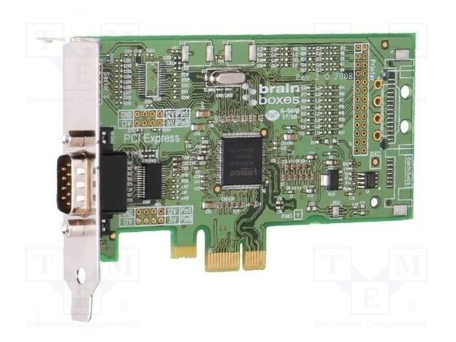 Industrial module: PCI Express communication card; UART; 380mA