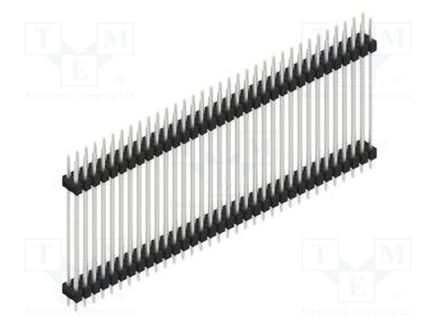 Connector: pin strips; pin header; male; PIN: 68; 2.54mm; THT; 2x34