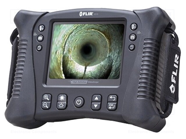 Inspection camera; Display: LCD 5,7" (640x480),color; IP67; 430g