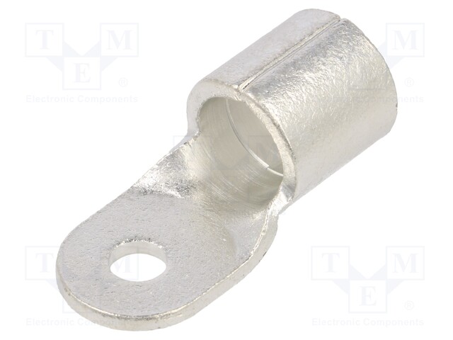 Tip: ring; M8; 120mm2; crimped; for cable; tinned; copper; 8.5mm