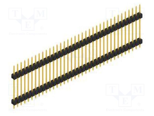 Connector: pin strips; pin header; male; PIN: 36; 2.54mm; THT; 1x36
