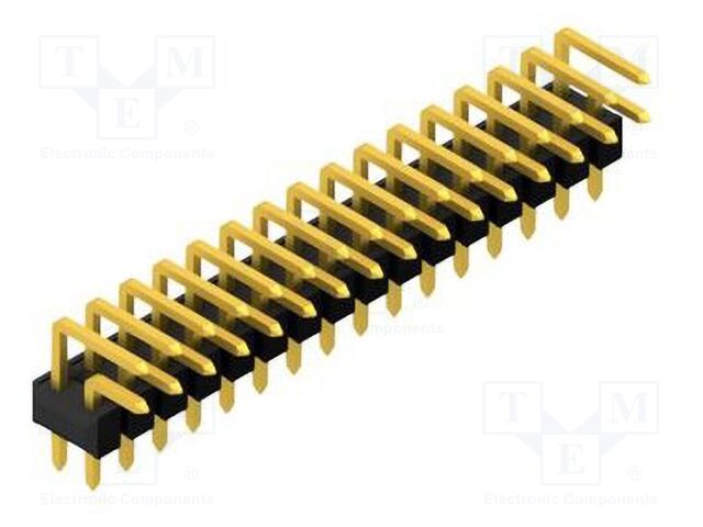 Connector: pin strips; pin header; male; PIN: 32; 2.54mm; THT; 2x16